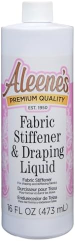 Aleene's Fabric Stiffener and Draping Liquid 16oz