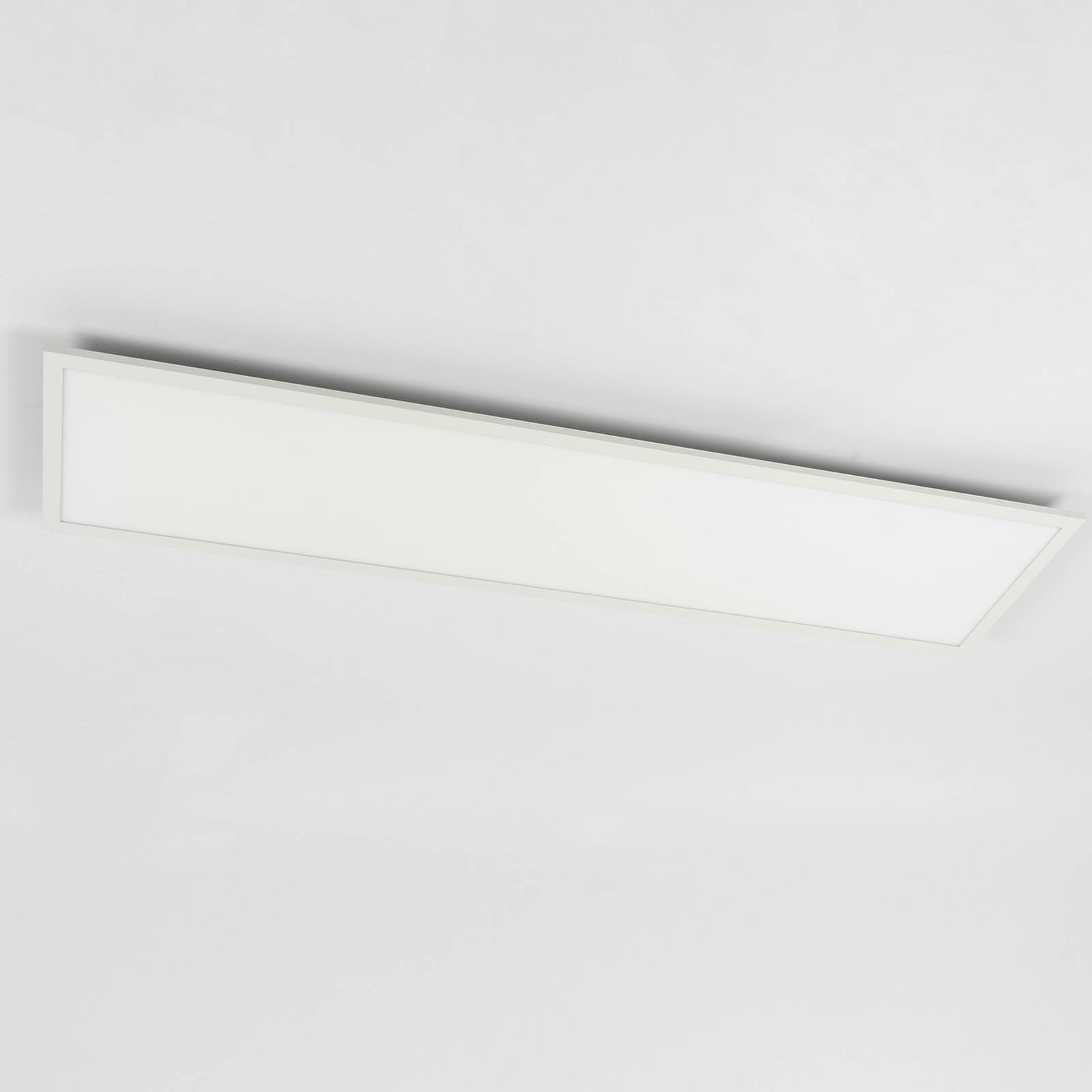 Lindby LED Panel 'Stenley' en Blanco de Plástico