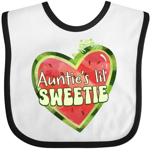 inktastic Auntie's Lil Sweetie Baby Bib