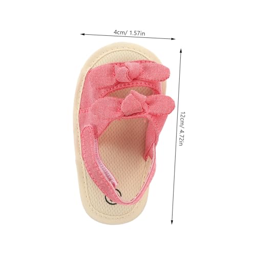 1 Pair of Toddler Sandals- soled Princess Summer Prewalker (Size 11)2