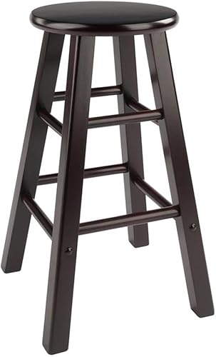 Miniatura 7 de Winsome Wood Element Taburetes de mostrador, juego de 2 piezas, expreso, 24