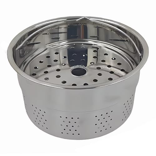 LIXSAZSE Vaporeras para cocinar comidas multiusos en cualquier cocina Vaporeras de acero inoxidable con mango
