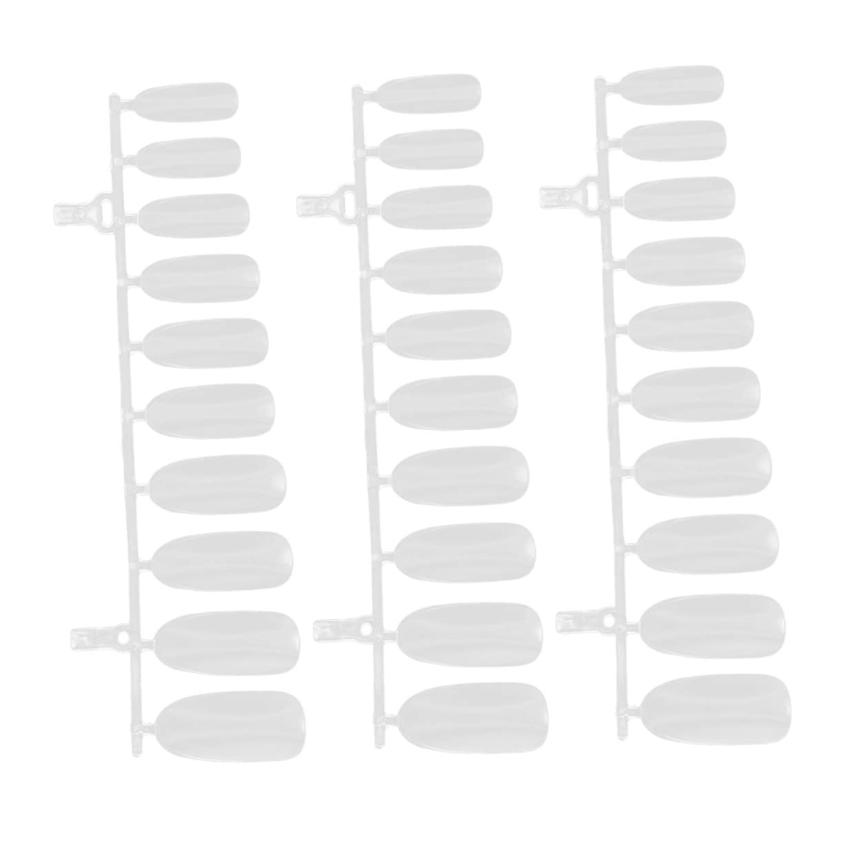 minkissy 600pezzi Unghie Finte Ultra Sottile Per Nail Art Di Unghie Artificiali Con Superficie Opaca Facili Da Applicare e Personalizzare Per Saloni e Fai Da Te