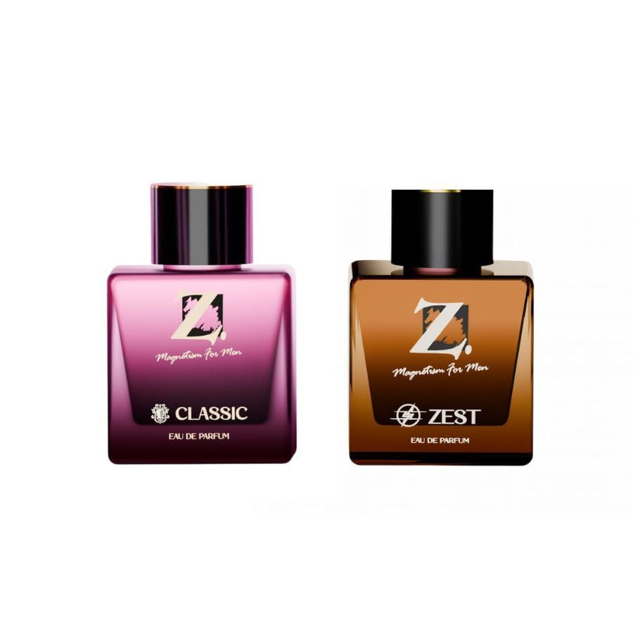 Z Magnetism for Men Classic & Zest Eau De Parfum | Buy 1 Get 1 Free – 2 x 100ml Bottles (Total 200ml) | Long Lasting Luxury Perfume for Men | Fresh Scent | Premium EDP for Office, Party & Gifting-picture-14