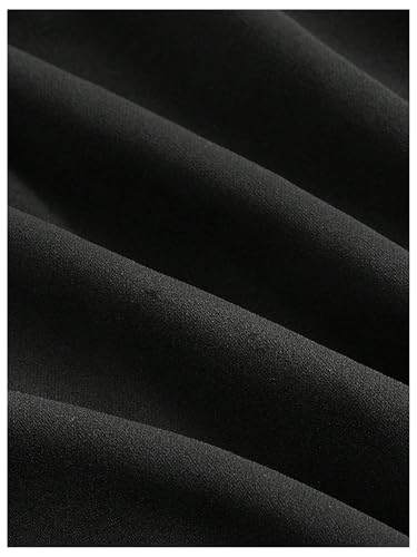 MakeMeChic Women's Plus Size Color Block Mini Dress Bow Knot Halter Neck A Line Dress4