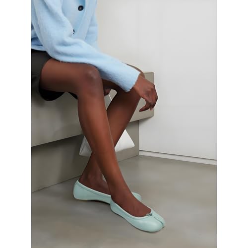 Image of Tabi Shoes Women Split Toe Shoes Wide Width Ballet Flats Comfort Casual Work Shoes for Women Office