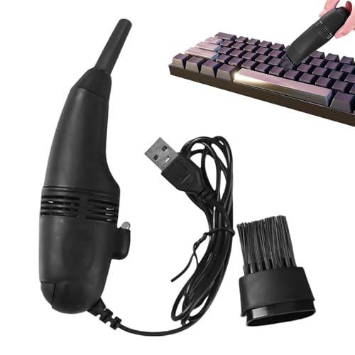 Genérico Vacú De Teclado, Aspiradora, Pequeña Aspiradora USB Recargable De Aspiración Inalámbrica Potente Limpiador De Automóviles Portátiles Portátiles para Computadoras Genérico Vacú De Teclado, Aspiradora, Pequeña Aspiradora USB Recargable De Aspiración Inalámbrica Potente Limpiador De Automóviles Portátiles Portátiles para Computadoras