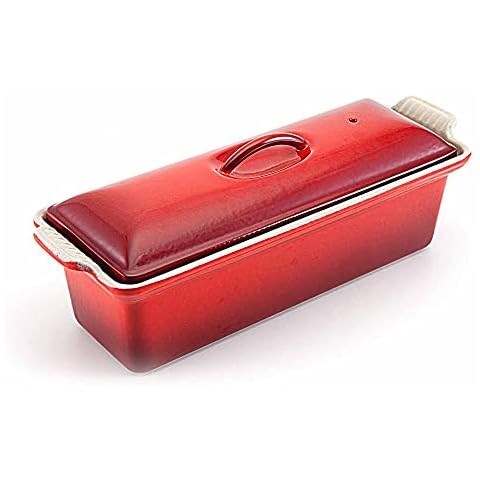 Le Creuset Pate Terrine - Cherry 1.5 Qt Cover
