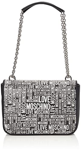 Love Moschino Pre Collezione Autunno Inverno 2021 Love Moschino - Bolso de hombro para mujer, colección otoño-invierno 2021 Mujer Negro Talla única Love Moschino Pre Collezione Autunno Inverno 2021 Love Moschino - Bolso de hombro para mujer, colección otoño-invierno 2021 Mujer Negro Talla única