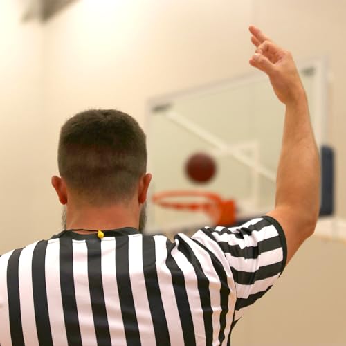 Murray Sporting Goods Men's V-Neck Referee Shirt | Men’s Official Short Sleeve Pro-Style V-Neck Officiating Halloween Costume (X-Large) - Thumbnail 5