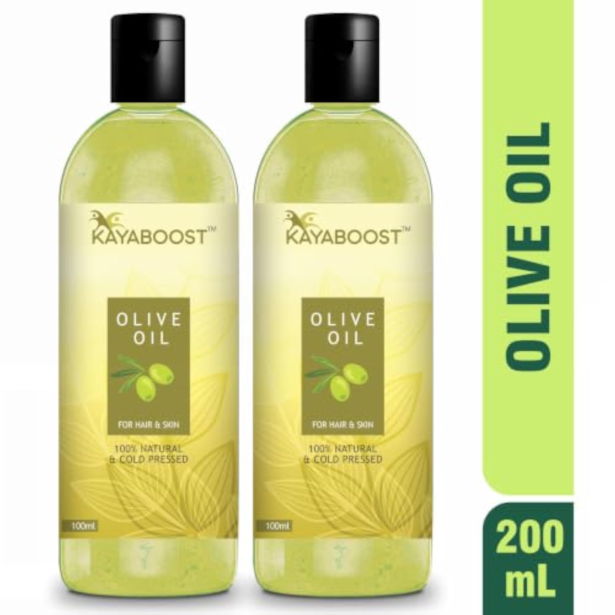 100% Pure Cold Pressed Olive Oil, Multi-Purpose Beauty Oil