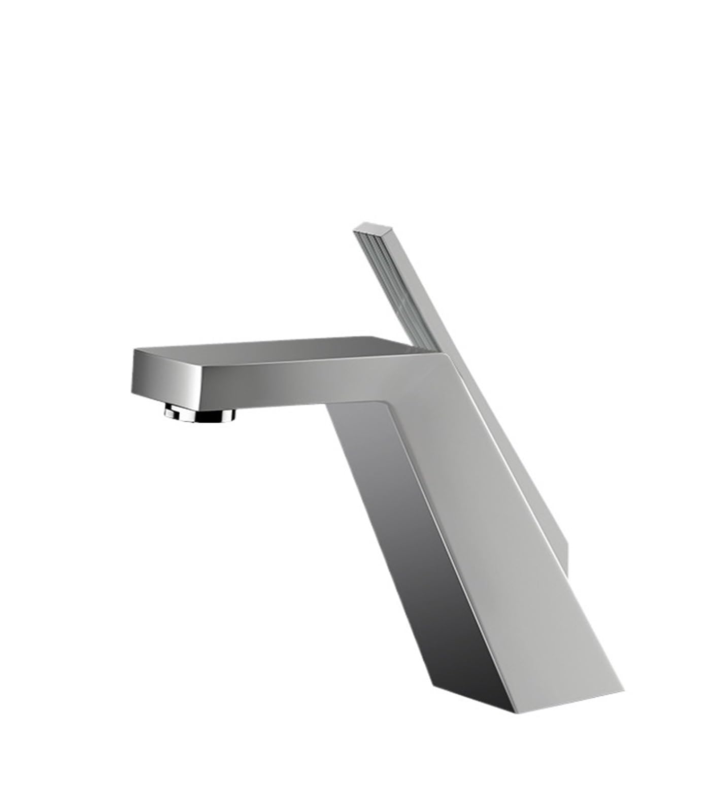 CVFRDD Basin Faucet Black/Chrome Face Single Handle Deck Mounted Sink Taps, Cold And Hot Mixer For Bathroom Crane Faucets(1)