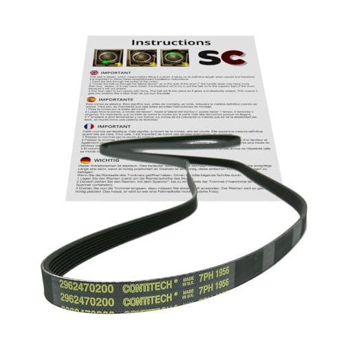SC - Poly-V-Antriebsriemen 7PH 1956 (2962470200) für Wäschetrockner