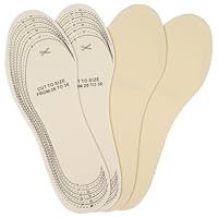 2 Pairs Kids Insoles for Sneakers Children Memory Sponge Insoles, Cuttable Comfort Insert
