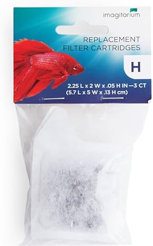 imagitarium Petco Brand Replacement H Mini Filter Cartridges, Pack of 3, 3 GM