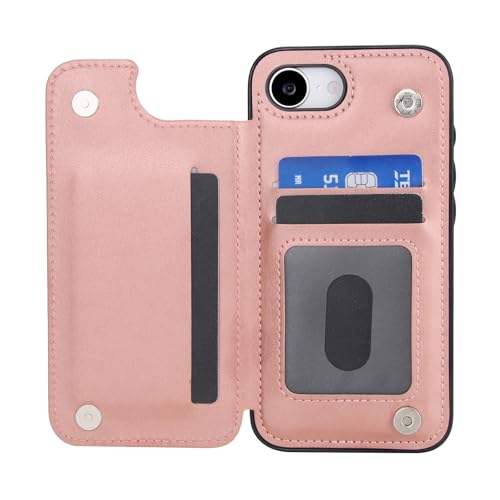 Coque iPhone 16E Asuwish or rose pour éviter les rayures d'objectif - 5