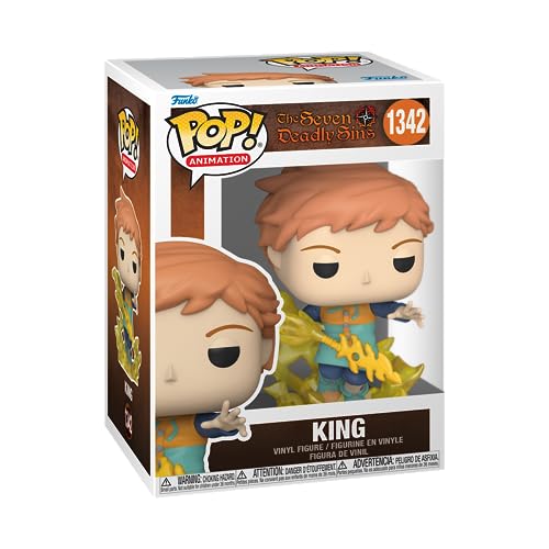 Funko Pop! Animation: Seven Deadly Sins - King - Figura de Vinilo Coleccionable - Idea de Regalo- Mercancia Oficial - Juguetes para Niños y Adultos - Anime Fans - Muñeco para Coleccionistas