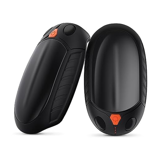 Hand Warmers Rechargeable 2 Pack, AI Temperature Control Pocket Size Electric Handwarmers, Quick Charge Portable Hand Warmer Great Gift for Christmas Outdoors, Hunting, Golf, Camping