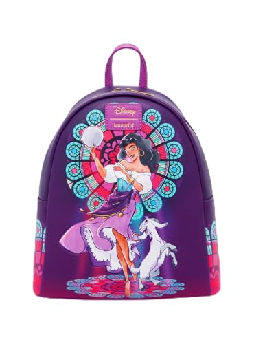 Loungefly Disney The Hunchback Of Notre Dame Esmeraldo Mini Backpack PURPLE NONE