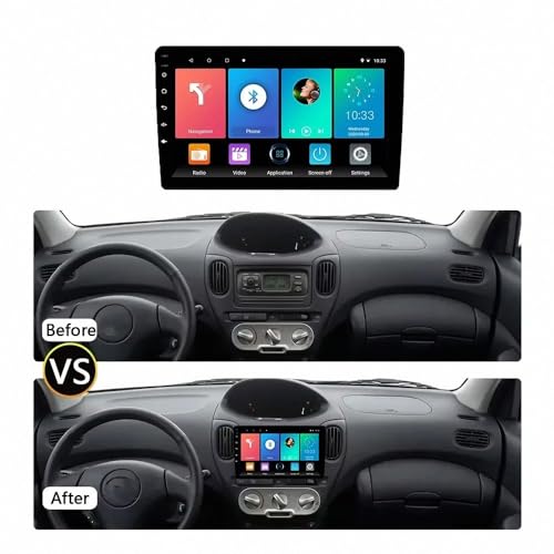 Radio coche 2 DIN 2G+32G con Android Auto para Toyota FunCargo 2