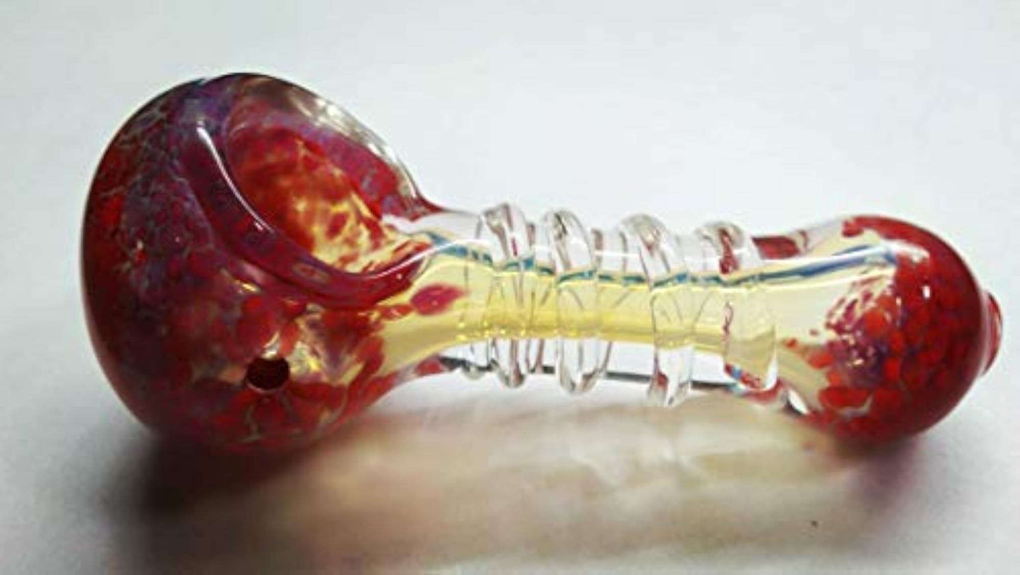 Handmade Colour Changing Inside Hand Pipe/Spoon-3"