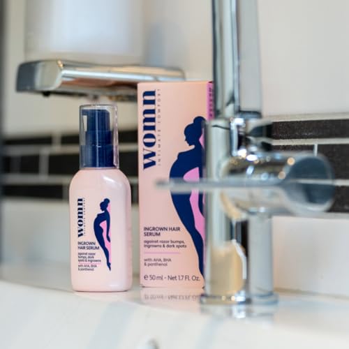 womn Intimate Comfort INGROWN HAIR SERUM - Serum gegen eingewachsene Haare, Rasierpickel & Hautverfärbungen, 50 ml