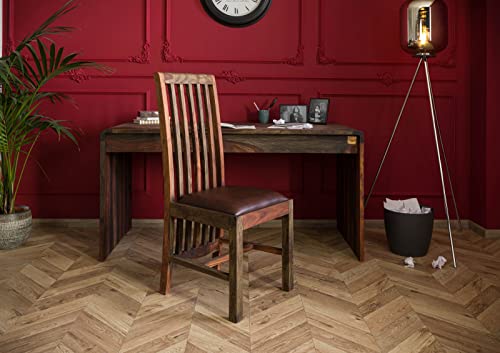 Chaise rembourrée - Bois Massif de Palissandre huilé - Tambora #702