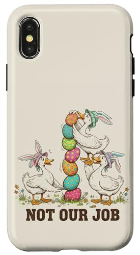 Not Our Job �ʔ����C�[�X�^�[�_�b�N�o�j�[�C���[�G�b�O �X�}�z�P�[�X iPhone X/XS �p