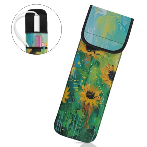 Bolsa organizadora resistente al calor para plancha de cabello miniatura 2