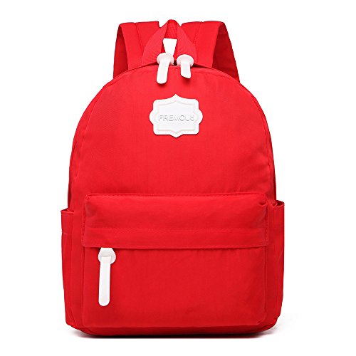 Fremous - Mochila infantil  Rosa Red Large