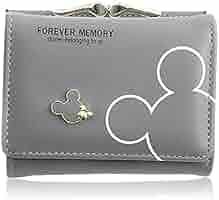 Disney Eeyore Portemonnee voor dames, tieners, portemonnee, Winnie de Poeh, portemonnee met ritssluiting, kaartsleuven, origineel cadeau