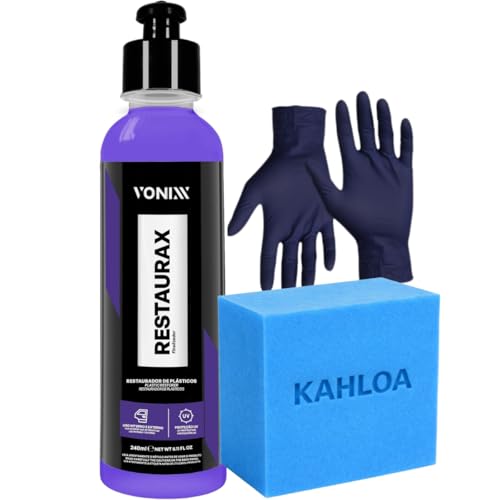 Restaurax 240ml Vonixx Restaurador Revitalizador Plástico