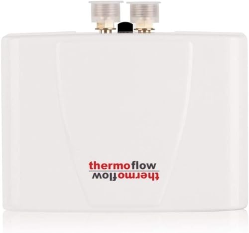 Miniatura 8 de Thermoflow Calentador de agua eléctrico de 120 voltios con cable de 2.5 galones, elimina el tiempo para agua caliente, calentador de agua de punto