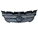 2011-2015 For-Mercedes-Benz SLK-class SLK 250 350 200 R172 Diamond Style Front Bumper Racing Grille Upper & Lower 2 pieces