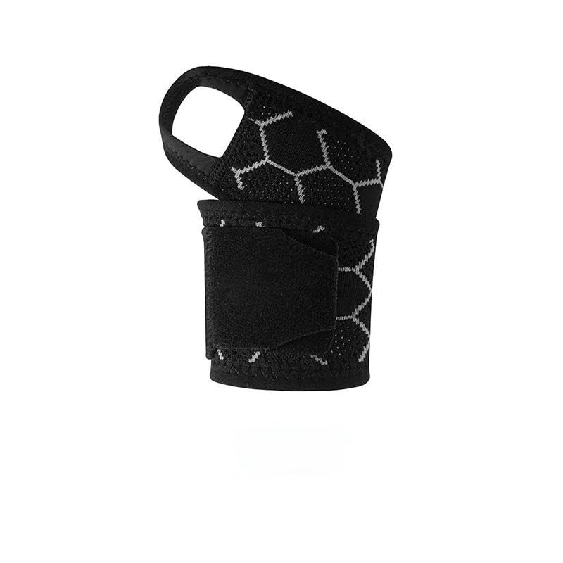 Ultra Thin Breathable Outdoor Compression Anti-Slip Elastic Sports Wrist Support Tendon Support Wrist Brace, Carpal Tunnel Brace,Gym Protection(Unisex) (Black) 1 Pcs/Pack
