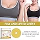 SexxLady 10pcs Brustvergrößerungspflaster, Kollagen Brustvergrößerung Pflaster, Straffende Brust Pflaster, Ginger Bust Enhancement Patch, Anti-Sagging Breast Lifter für Firming Breast