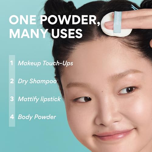 Image of innisfree No Sebum Matte Mineral Powder | Korean Loose Setting Powder for Oil & Shine Control | Blurs Fine Lines & Imperfections | Lightweight, Natural Finish | Available In Jumbo & Pressed Powder