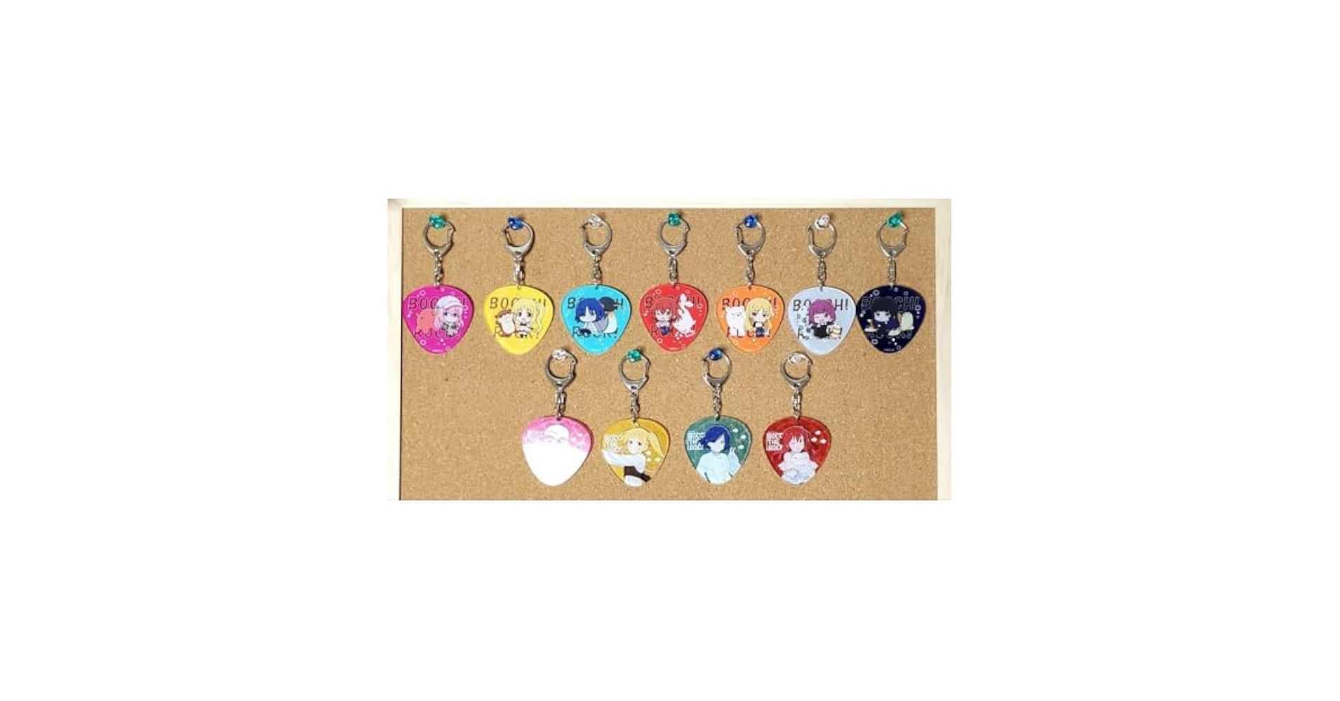 ぼっち・ざ・ろっく！　シーパラ　ピック型キーホルダー　全11種 Amazon.co.jp: ぼっち ざ ろっく シーパラ ピック型キーホルダー