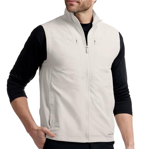 Image of SCOTTeVEST LightEST Vest for Men - 16 Hidden Pockets - Lightweight Water Repellent for Travel & More