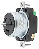 Hubbell CS8169 Locking Receptacle, 50 amp, 480V, 3 Pole and 4 Wire