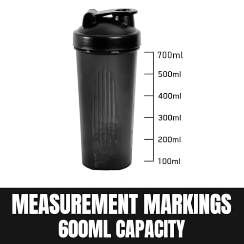 700ml Eiwitshakefles met Metalen bal en 2 Schoonmaakborstels, Lekvrije Shakerfles met Klapdeksel van Roestvrij Staal, BPA-vrij, voor Buitensportliefhebbers, Mannen en Vrouwen - Afbeelding 5