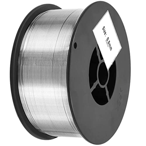 Kit - 1 Arame Para Solda Mig Revestido Uso Sem Gás 0,8mm E71T-SG - Rolo 1kg - V8 BRASIL + Bico de Co