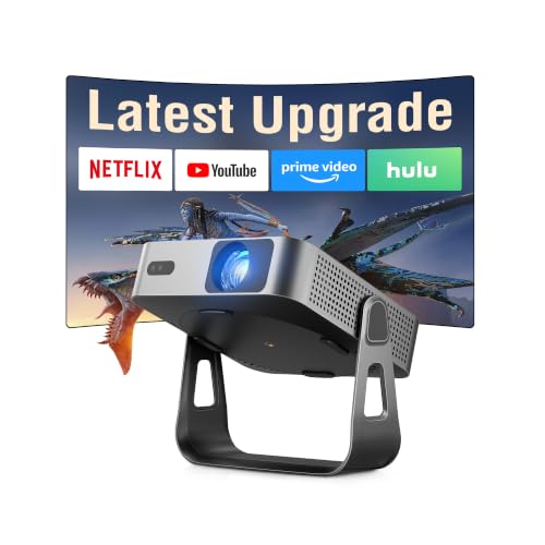 【Native 1080P & Netflix Ready 】Smart Projector with WiFi and Bluetooth - image 1