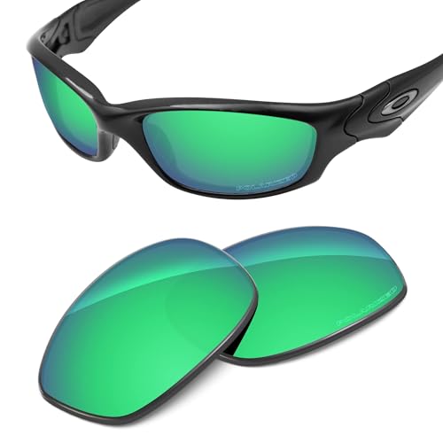 Image of Performance Replacement Lenses Compatible with Oakley Straight Jacket 2007 Polarized, UV Protection, Anti-Scratch