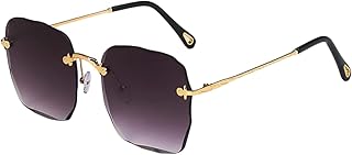 Óculos De Sol Femininos Óculos Transparentes Óculos De Sol Femininos Óculos Sem Aro 1 Peça Óculos De Sol Sem Moldura Óculos De Sol Espelhados Grandes Óculos De Sol Personalizados