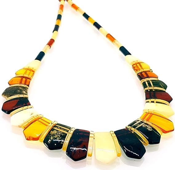 Baltic Amber Necklace Collar Women/Certified Genuine Baltic Amber