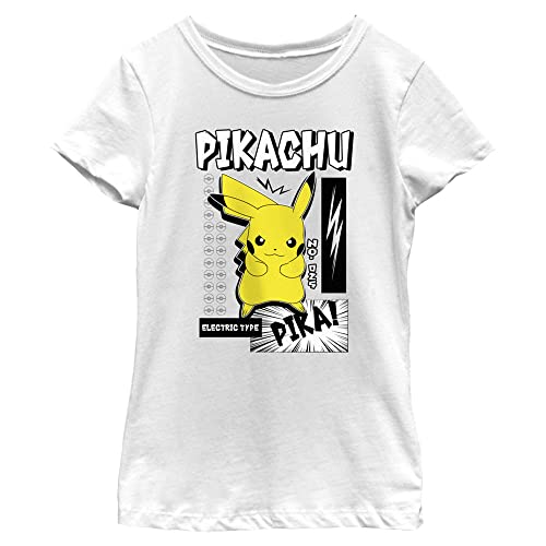 Image of Pokemon Girls Pika BAM Short Sleeve Tee Shirt