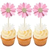Photo Gallery 24 topper per cupcake a forma di margherita, decorazioni per torte a margherita, crisantemo, topper per cupcake, margherite, per compleanni, matrimoni, rosa chiaro Photo Gallery 24 topper per cupcake a forma di margherita, decorazioni per torte a margherita, crisantemo, topper per cupcake, margherite, per compleanni, matrimoni, rosa chiaro