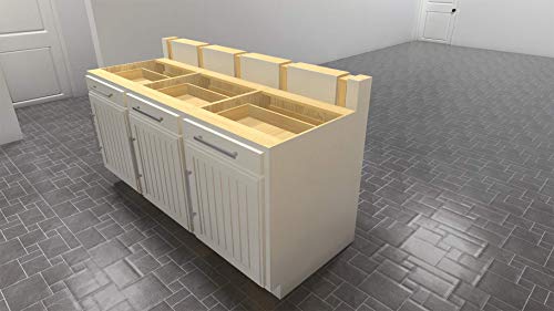 Solid Heavy Duty Steel Countertop Support L-Bracket, 1 Count, 18 Inch, Diy Projects, Made With American Steel By The Original Granite Bracket #TOP5