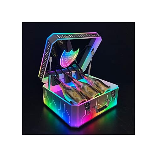 LED Display Stand Wine Rack Bottle Presenter, Champagne Sparklers Service Rechargeable Glorifier Display Stand, Shield Champagne Box, For Night Club Wedding Party Lounge Bar Pub KTV Atmosphere Wine Se